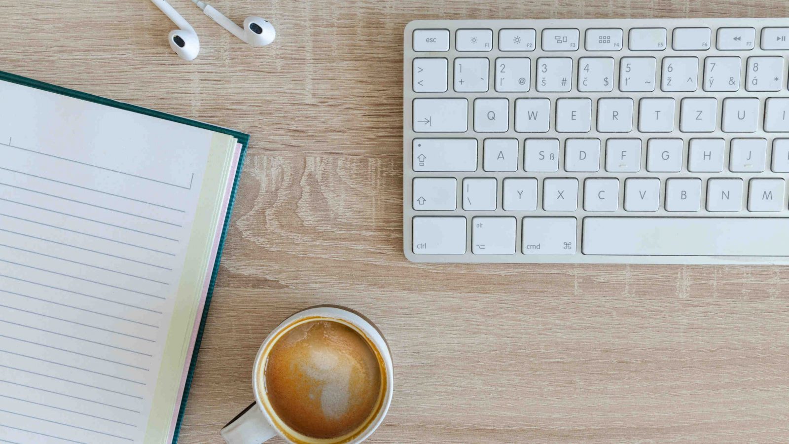 Freelance translator's desk